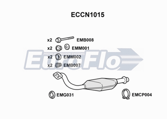 Catalytic Converter (ECCN1015)