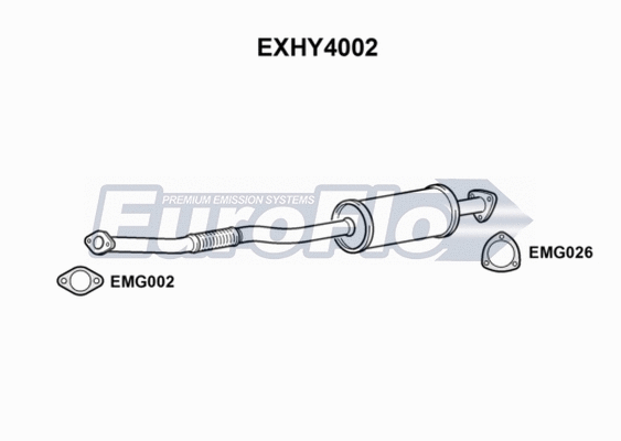 Exhaust Pipe (EXHY4002)