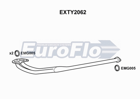 Exhaust Pipe (EXTY2062)