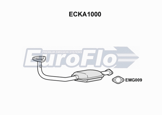 Catalytic Converter (ECKA1000)