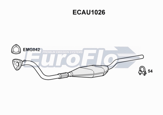 Catalytic Converter (ECAU1026)