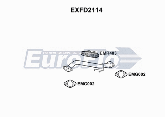 Exhaust Pipe (EXFD2114)