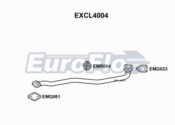 Exhaust Pipe (EXCL4004)