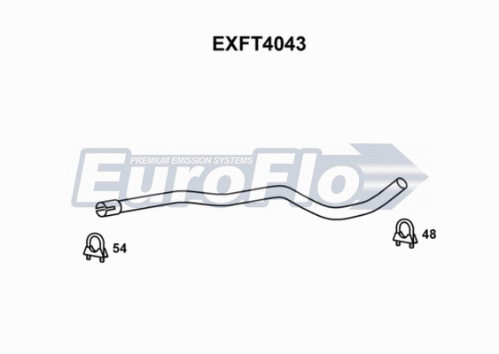 Exhaust Pipe (EXFT4043)