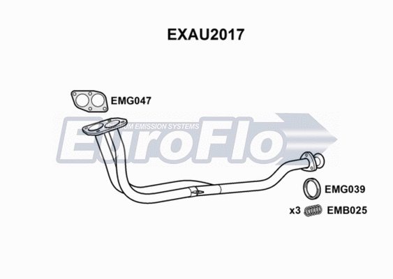 Exhaust Pipe (EXAU2017)