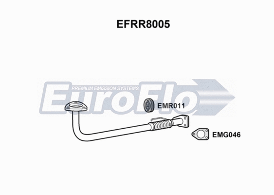 Exhaust Pipe (EFRR8005)