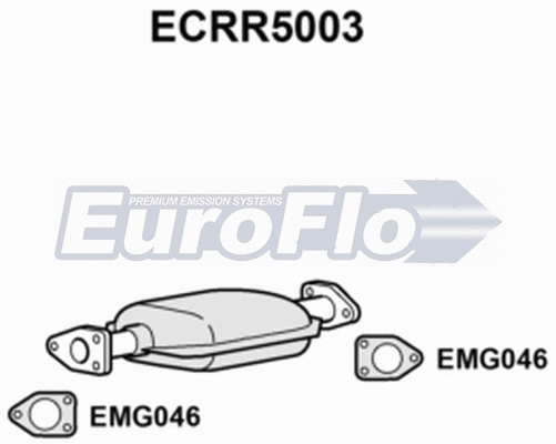 Catalytic Converter (ECRR5003)