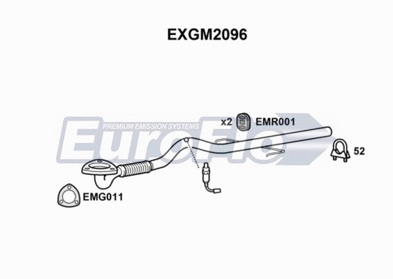Exhaust Pipe (EXGM2096)