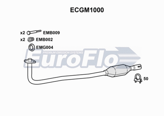 Catalytic Converter (ECGM1000)