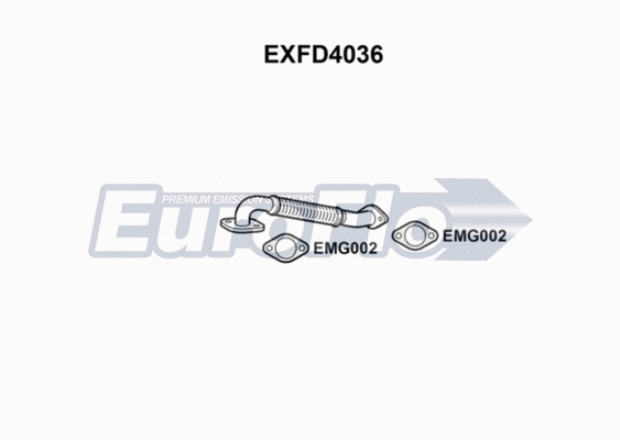 Exhaust Pipe (EXFD4036)