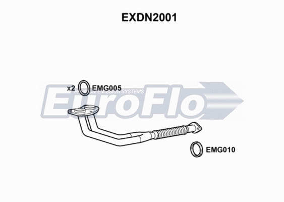 Exhaust Pipe (EXDN2001)