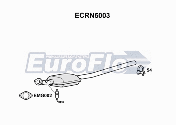 Catalytic Converter (ECRN5003)