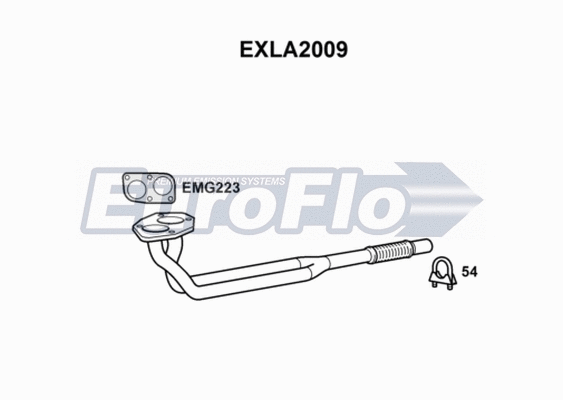 Exhaust Pipe (EXLA2009)