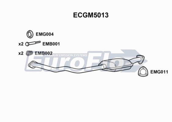 Catalytic Converter (ECGM5013)