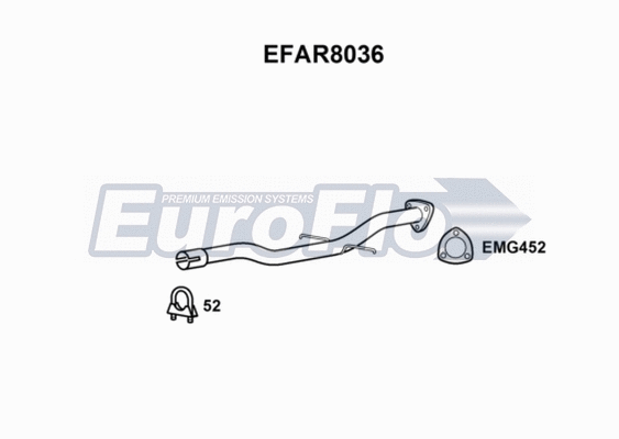 Exhaust Pipe (EFAR8036)