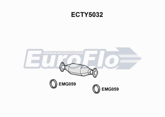 Catalytic Converter (ECTY5032)