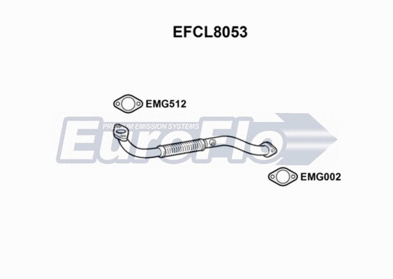 Exhaust Pipe (EFCL8053)