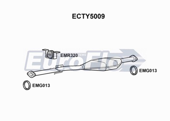 Catalytic Converter (ECTY5009)