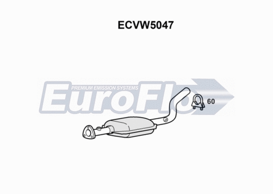 Catalytic Converter (ECVW5047)