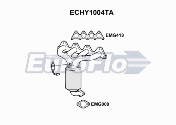 Catalytic Converter (ECHY1004TA)
