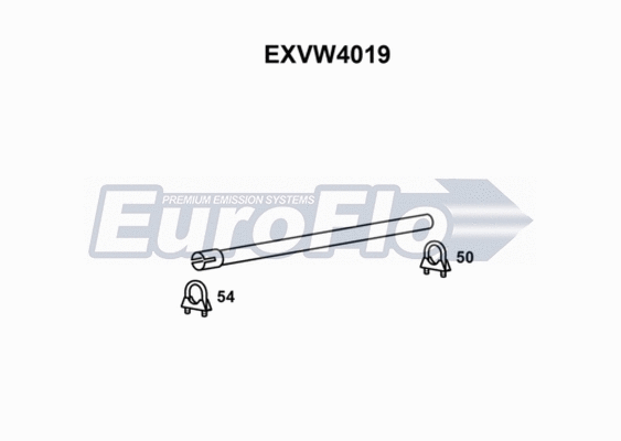Exhaust Pipe (EXVW4019)
