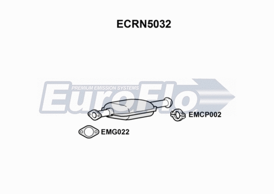 Catalytic Converter (ECRN5032)