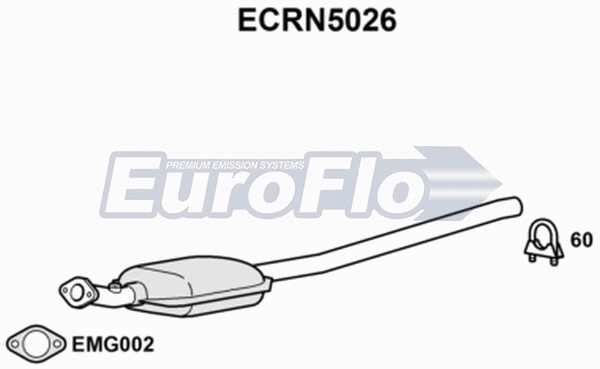 Catalytic Converter (ECRN5026)