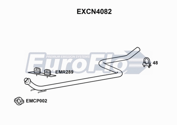 Exhaust Pipe (EXCN4082)