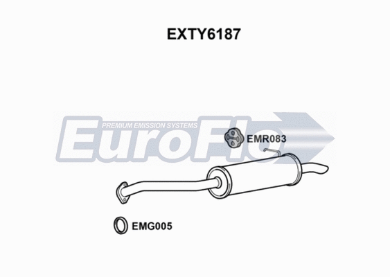 Rear Muffler (EXTY6187)