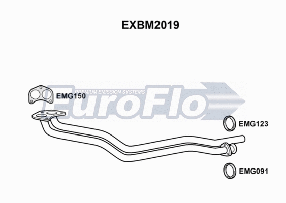 Exhaust Pipe (EXBM2019)