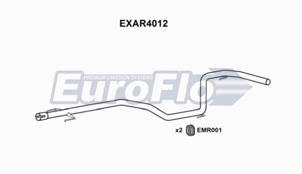 Exhaust Pipe (EXAR4012)