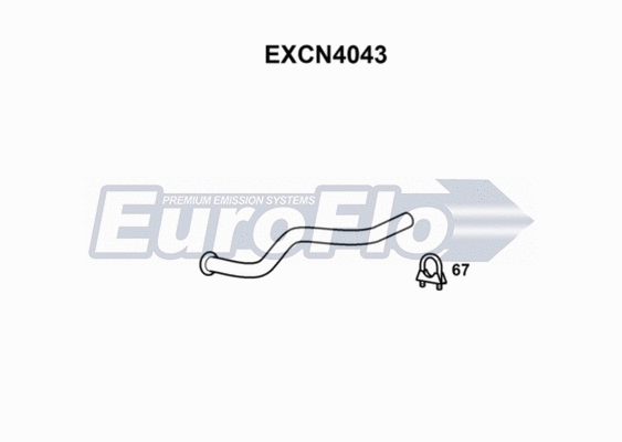 Exhaust Pipe (EXCN4043)