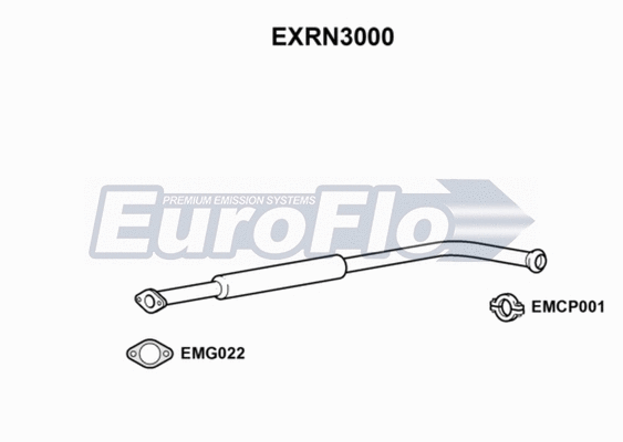Centre Muffler (EXRN3000)