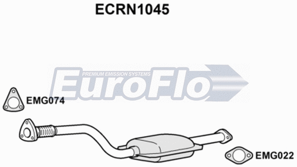 Catalytic Converter (ECRN1045)