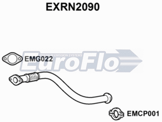 Exhaust Pipe (EXRN2090)
