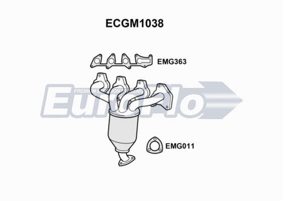 Catalytic Converter (ECGM1038)