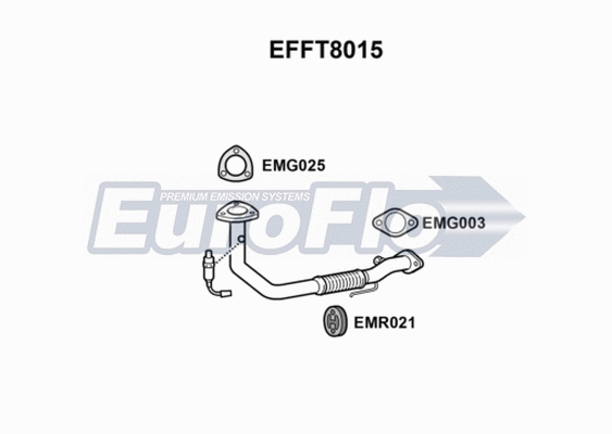 Exhaust Pipe (EFFT8015)
