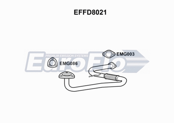 Exhaust Pipe (EFFD8021)