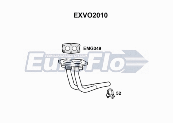 Exhaust Pipe (EXVO2010)