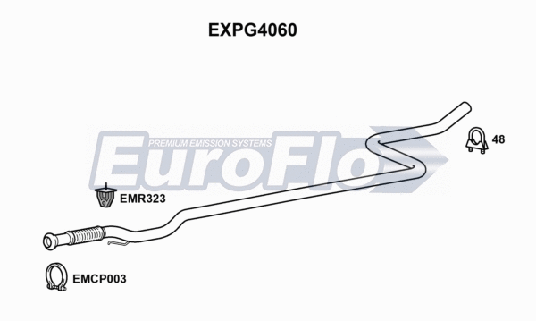 Exhaust Pipe (EXPG4060)