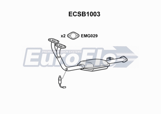 Catalytic Converter (ECSB1003)