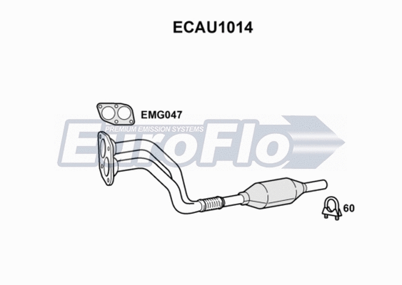 Catalytic Converter (ECAU1014)