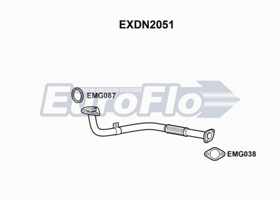 Exhaust Pipe (EXDN2051)