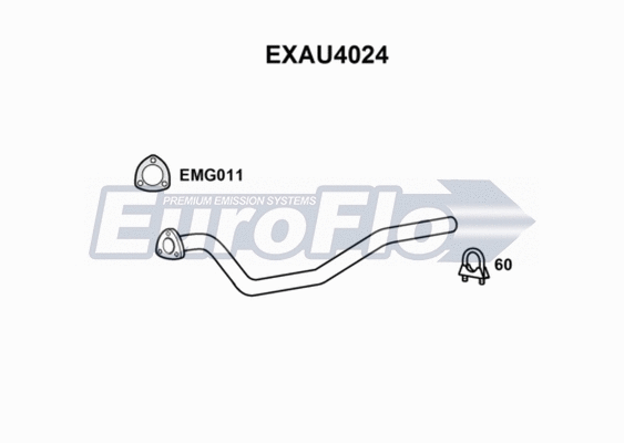 Exhaust Pipe (EXAU4024)
