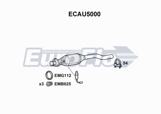 Catalytic Converter (ECAU5000)