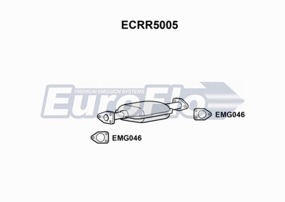 Catalytic Converter (ECRR5005)