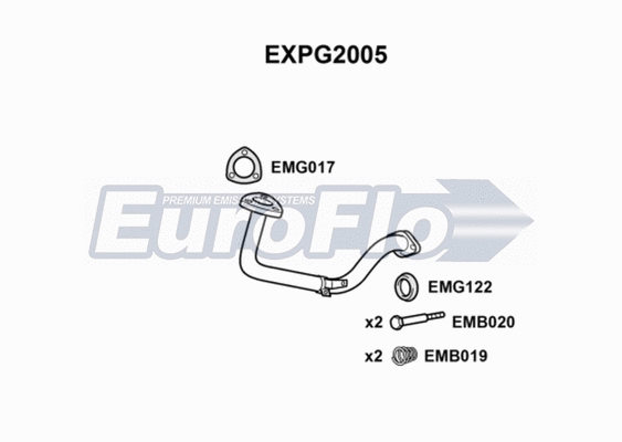 Exhaust Pipe (EXPG2005)