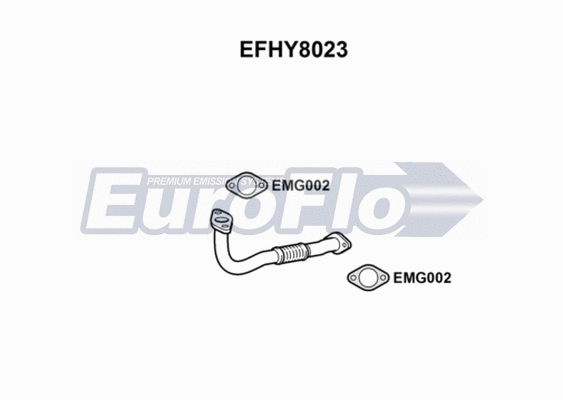 Exhaust Pipe (EFHY8023)