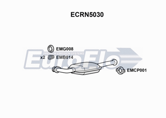 Catalytic Converter (ECRN5030)