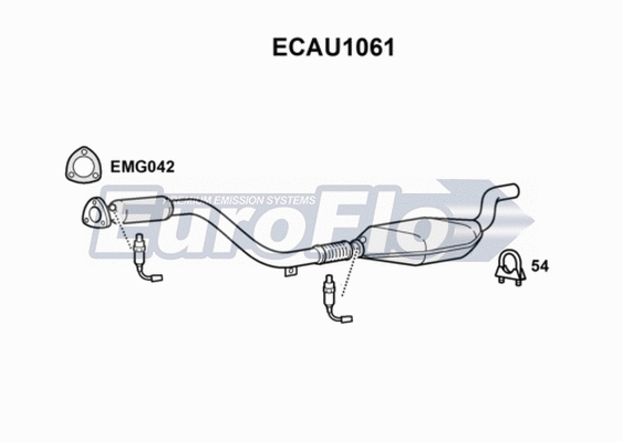 Catalytic Converter (ECAU1061)